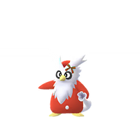delibird with ribbon