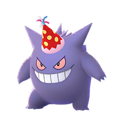 gengar with party hat