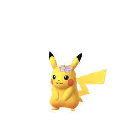 pikachu flower crown