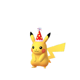 pikachu red party hat