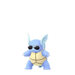 wartortle with sunglasses